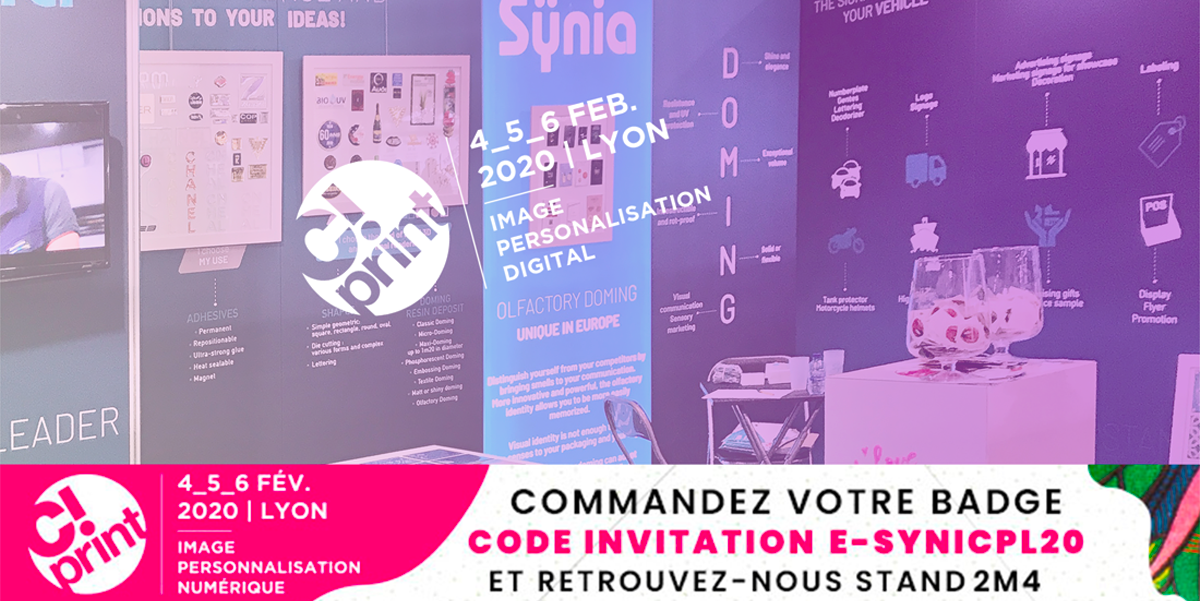 Sÿnia participe à C!Print Lyon du 4 au 6 février 2020