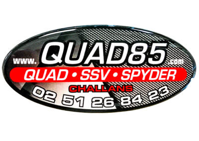 etiquette adhesive 3D doming automobile