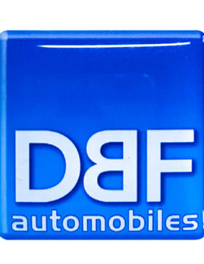 etiquette adhesive 3D doming automobile