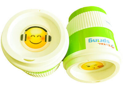 doming, 3D label, adhesive label