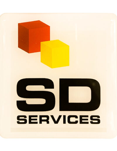 doming, 3D label, adhesive label