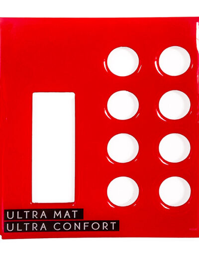 doming, 3D label, adhesive label
