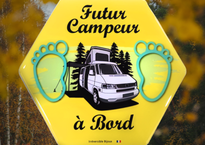 Bébé à Bord Camping Car