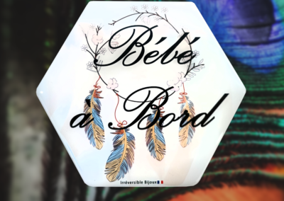 Bébé à Bord Plumes