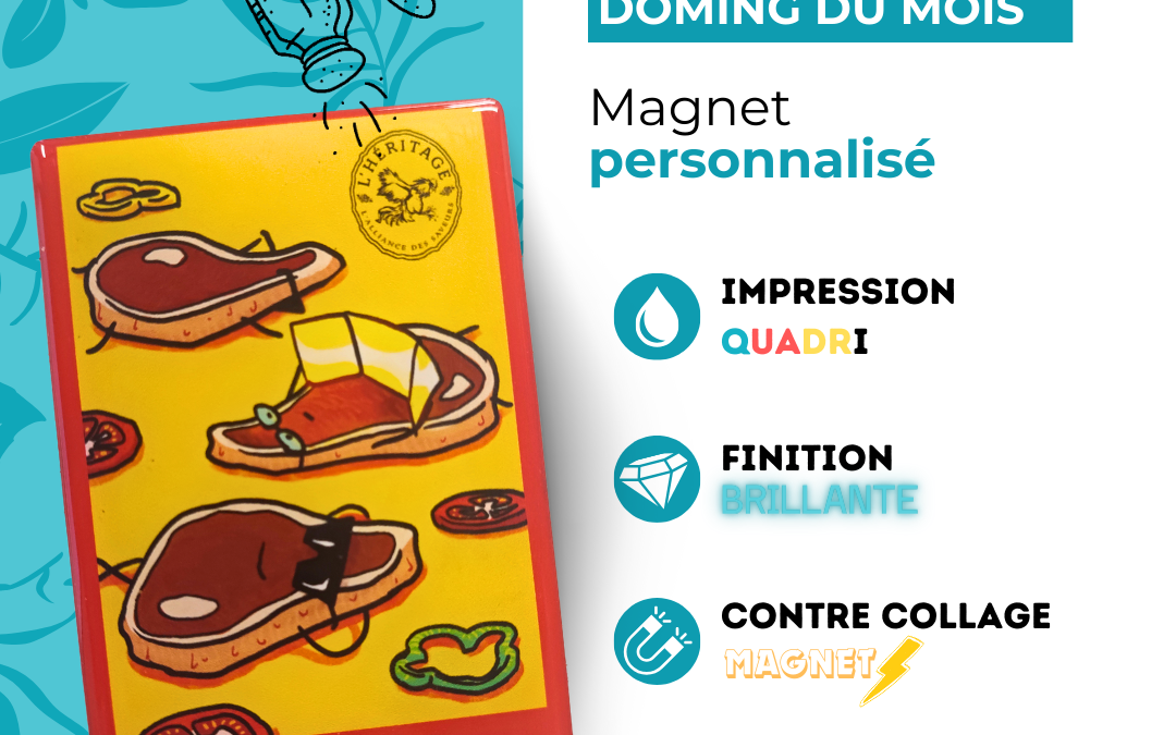 Magnets personnalisés : petite attention mais grande impression